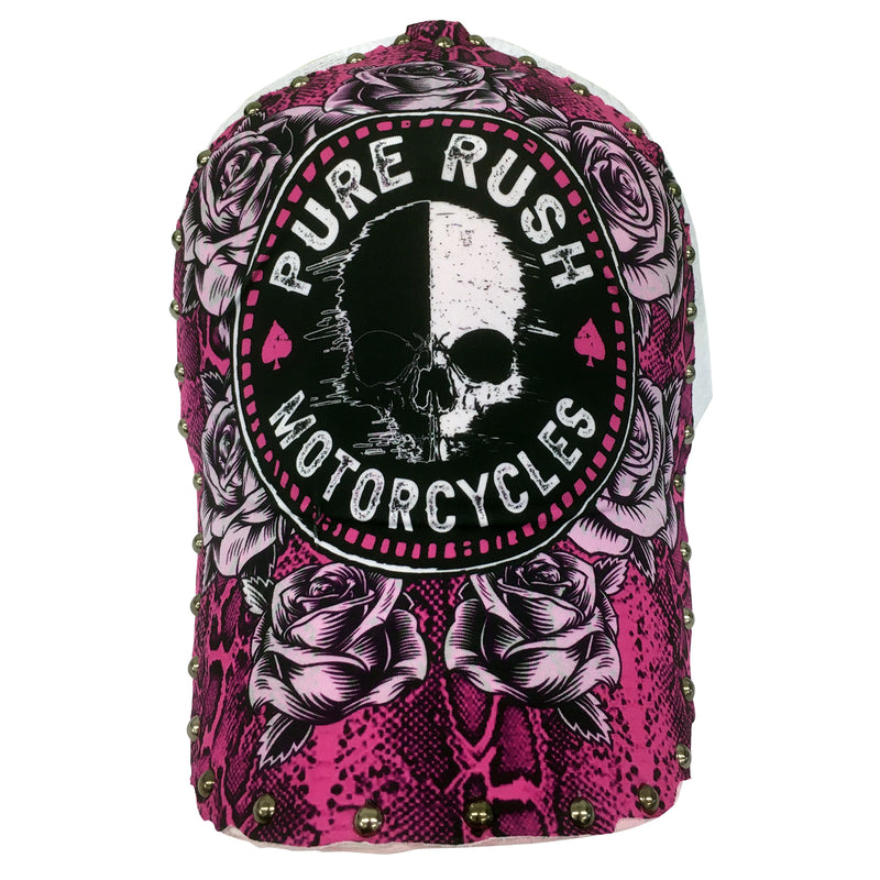 PURE RUSH MOTORCYCLE ROSES PINK