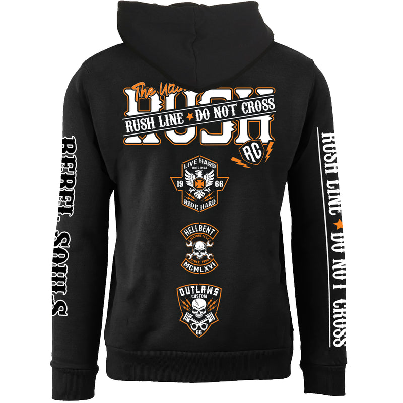 RUSH LINE: DON'T CROSS PULLOVER HOODIE