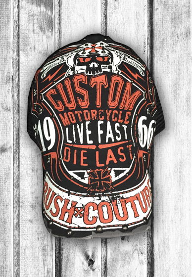 人気の贈り物が大集合 BIKER CUSTOM HAT Couture Rush – 帽子