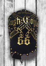 RUSH 66 DAGGERS GOLD FOIL HAT